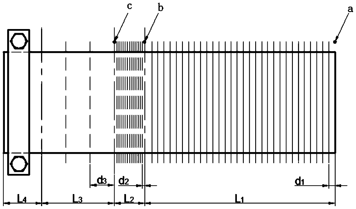 Reverse laser forming method for single-segment arc surface of metal sheet