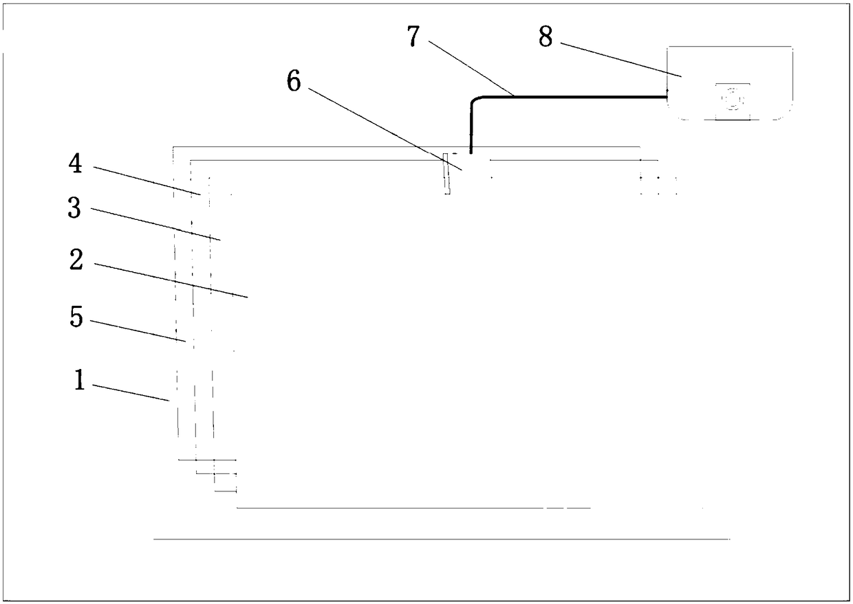 Projection display equipment achieving touch interaction