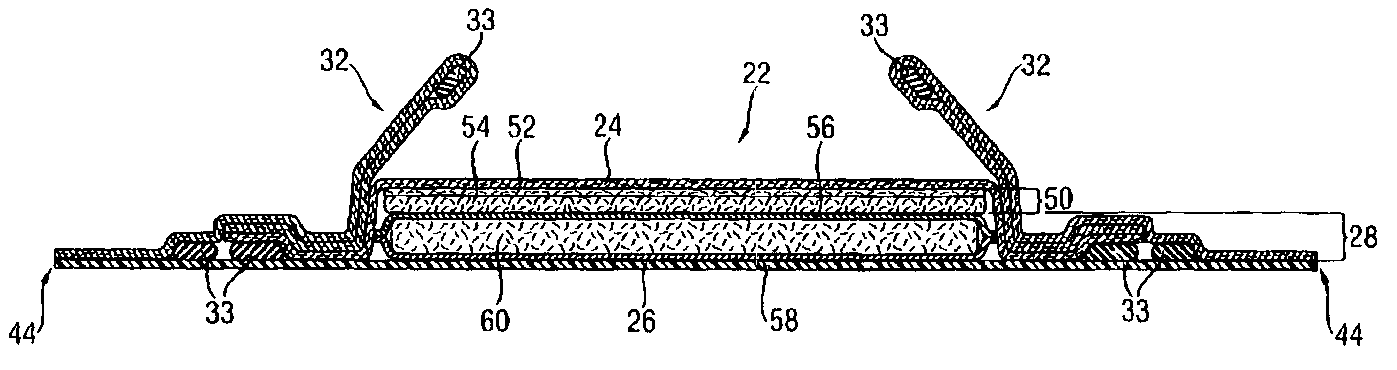 Superabsorbent polymers having radiation activatable surface cross-linkers and method of making them