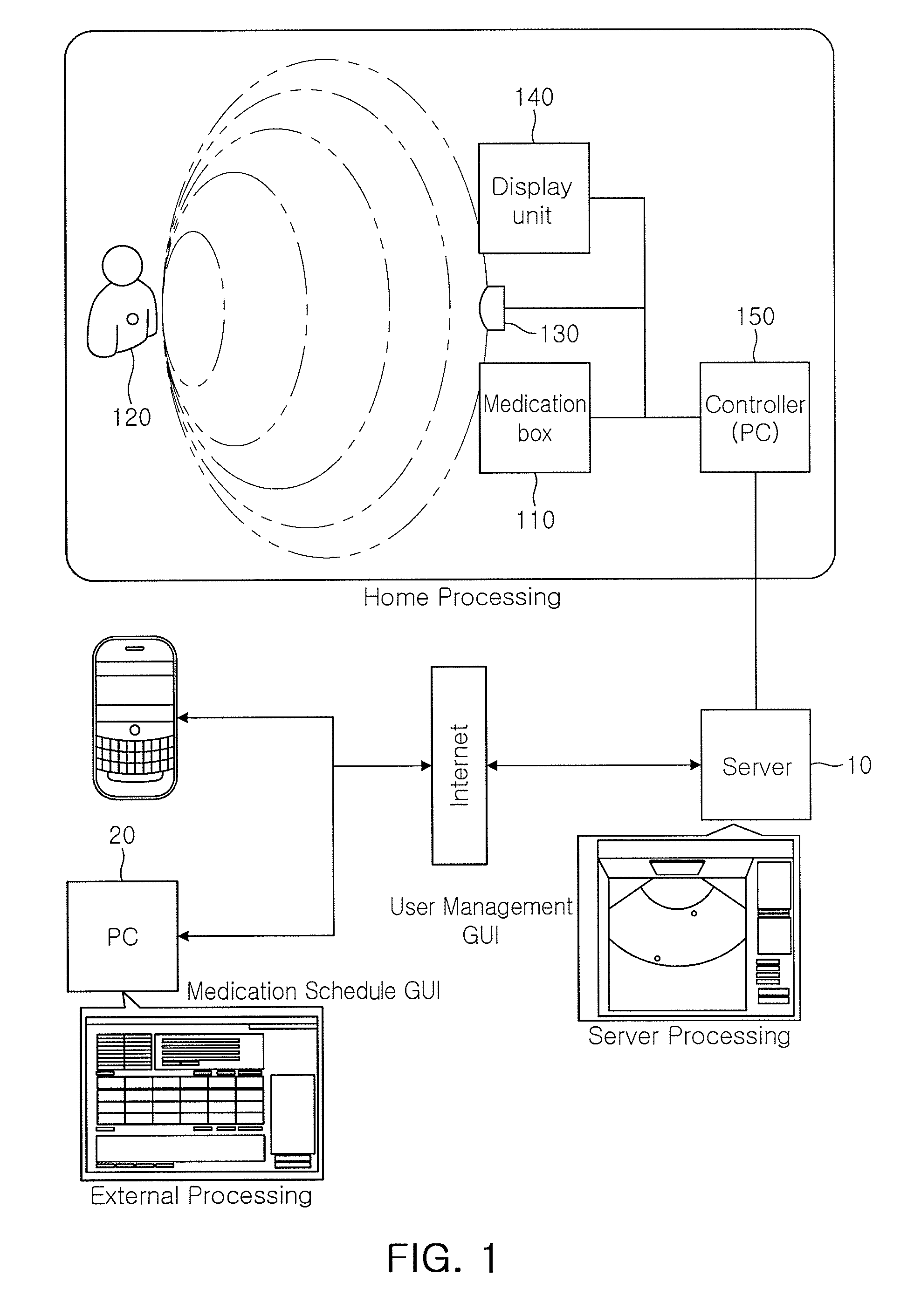 Apparatus and method for assisting medication, medication box, and medication storage container