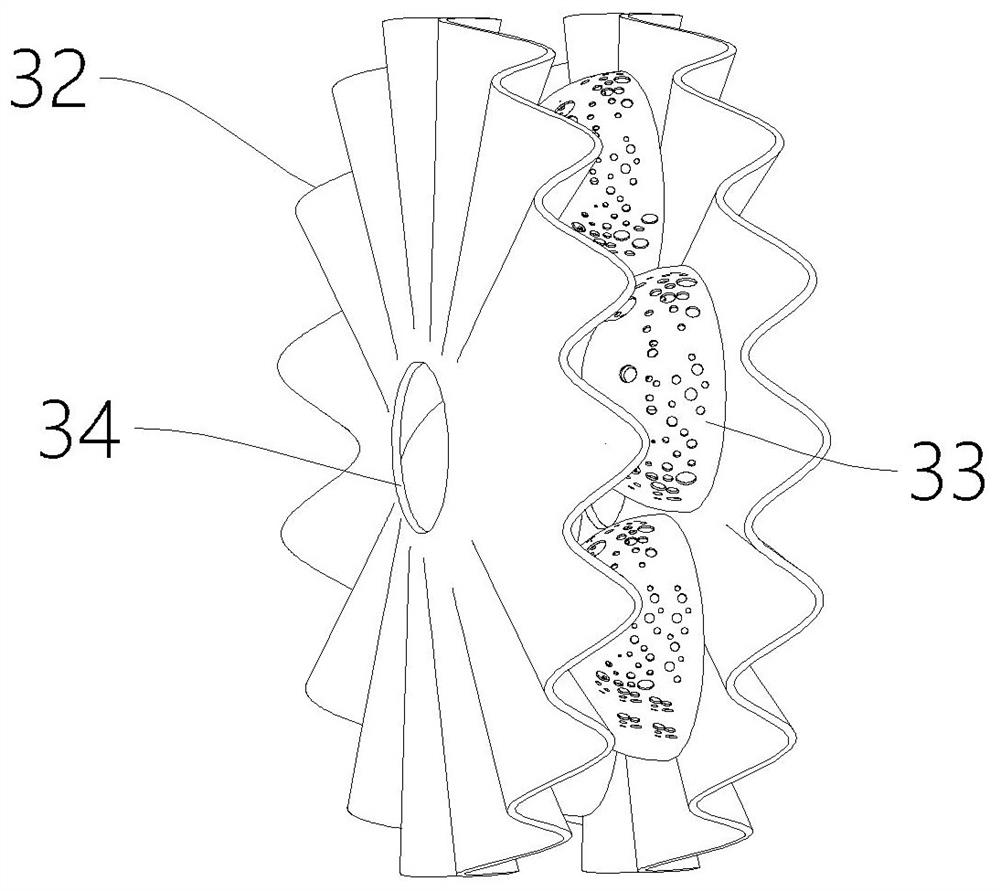 Rock reef fish transfer device