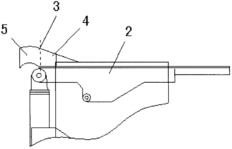 Medium frequency electric furnace mouth