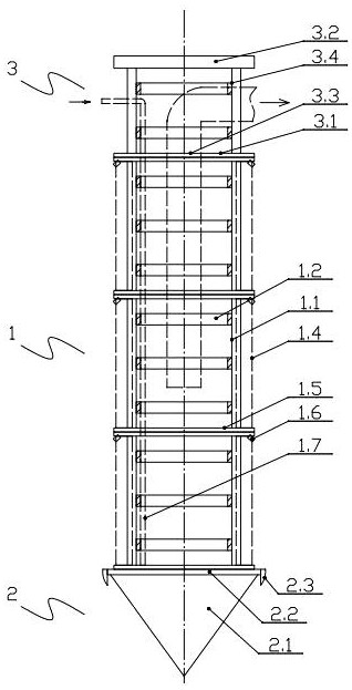 Step-by-step direct pressure water intake tube well