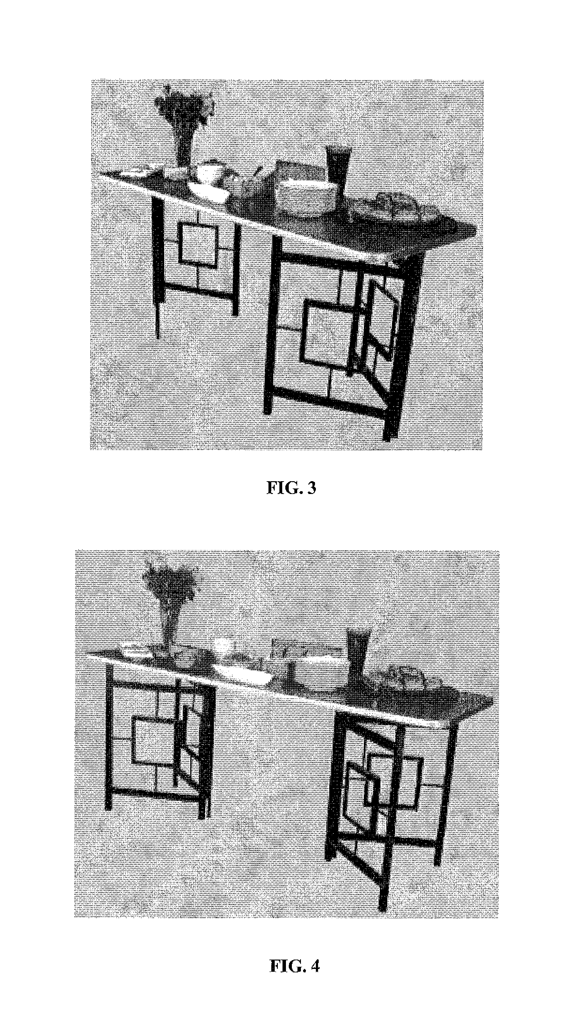 Reconfigurable furniture and millwork using a connector clip