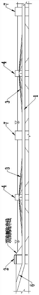 A Cable-Stayed Anchor Type Suspension Tunnel Structure with Relay Extension of Artificial Island