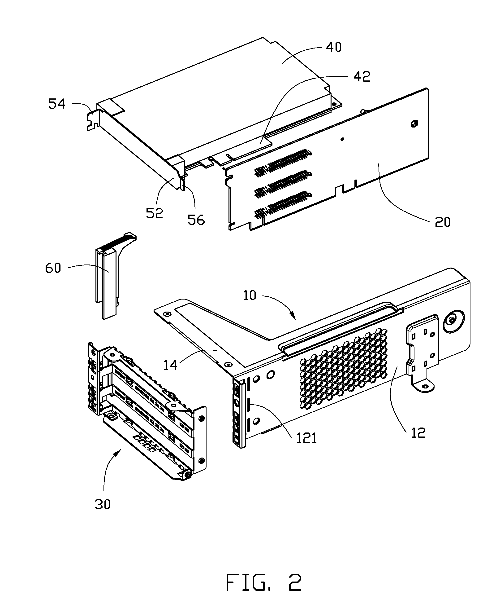 Expansion card mounting assembly