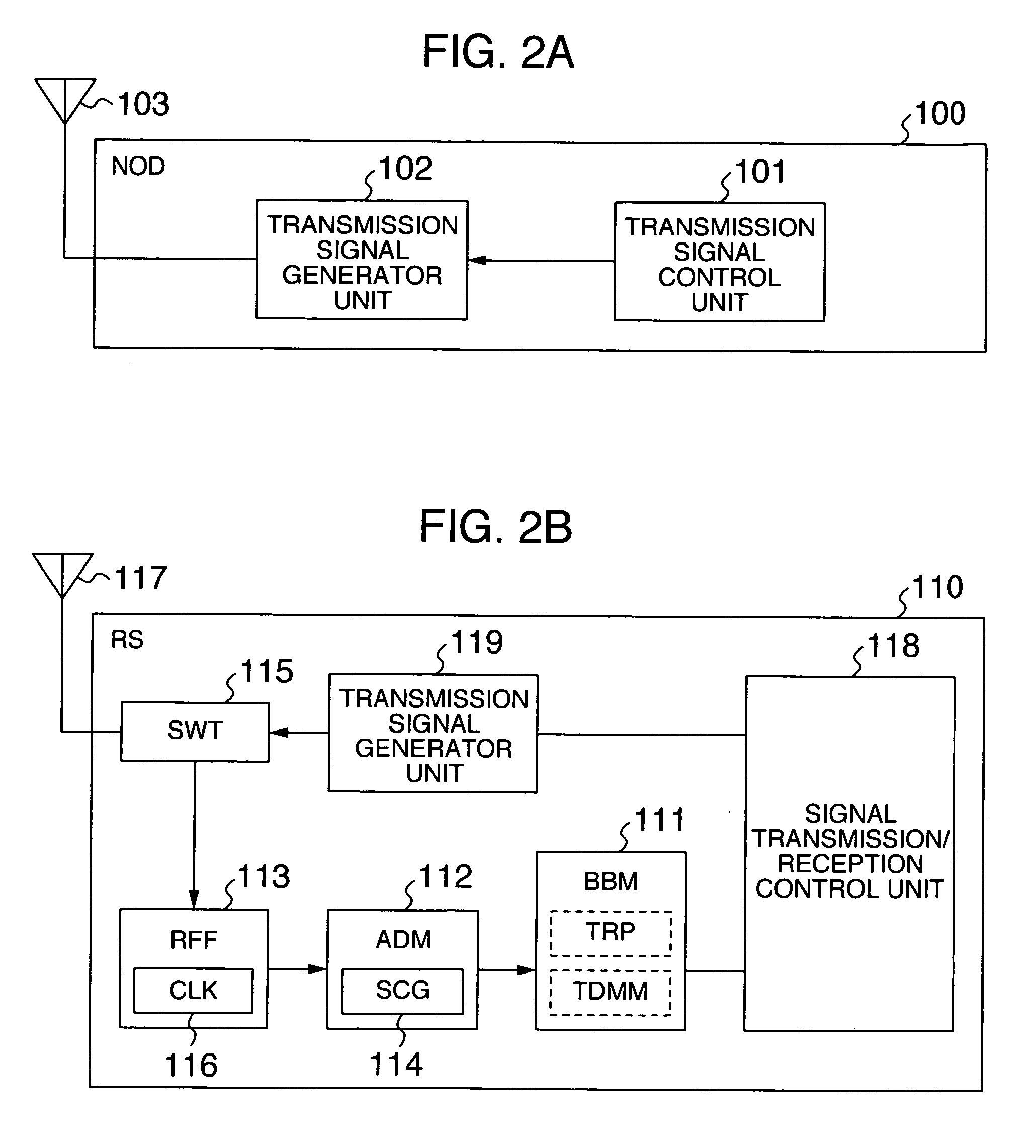 Receiver, frequency deviation measuring unit and positioning and ranging system