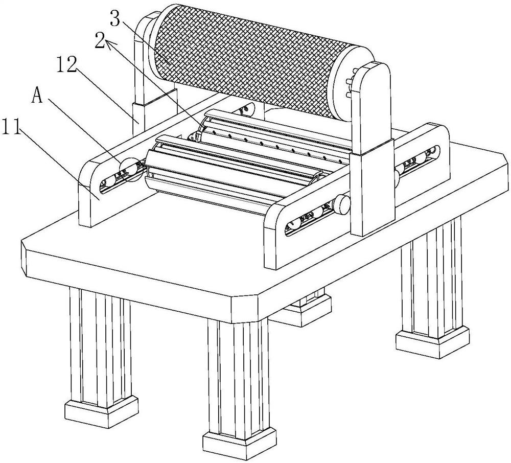 Paper tube surface printing machine