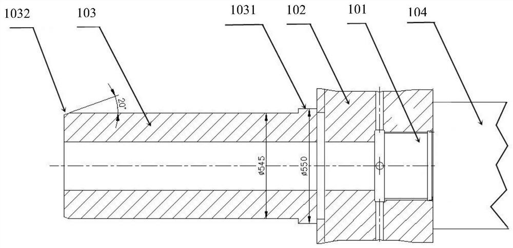 A large and wide aluminum alloy ribbed plate and its production method and extrusion perforating needle