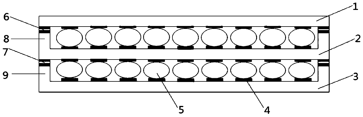 Self-alignment integrated package method of high-density three-dimensional lamination layer