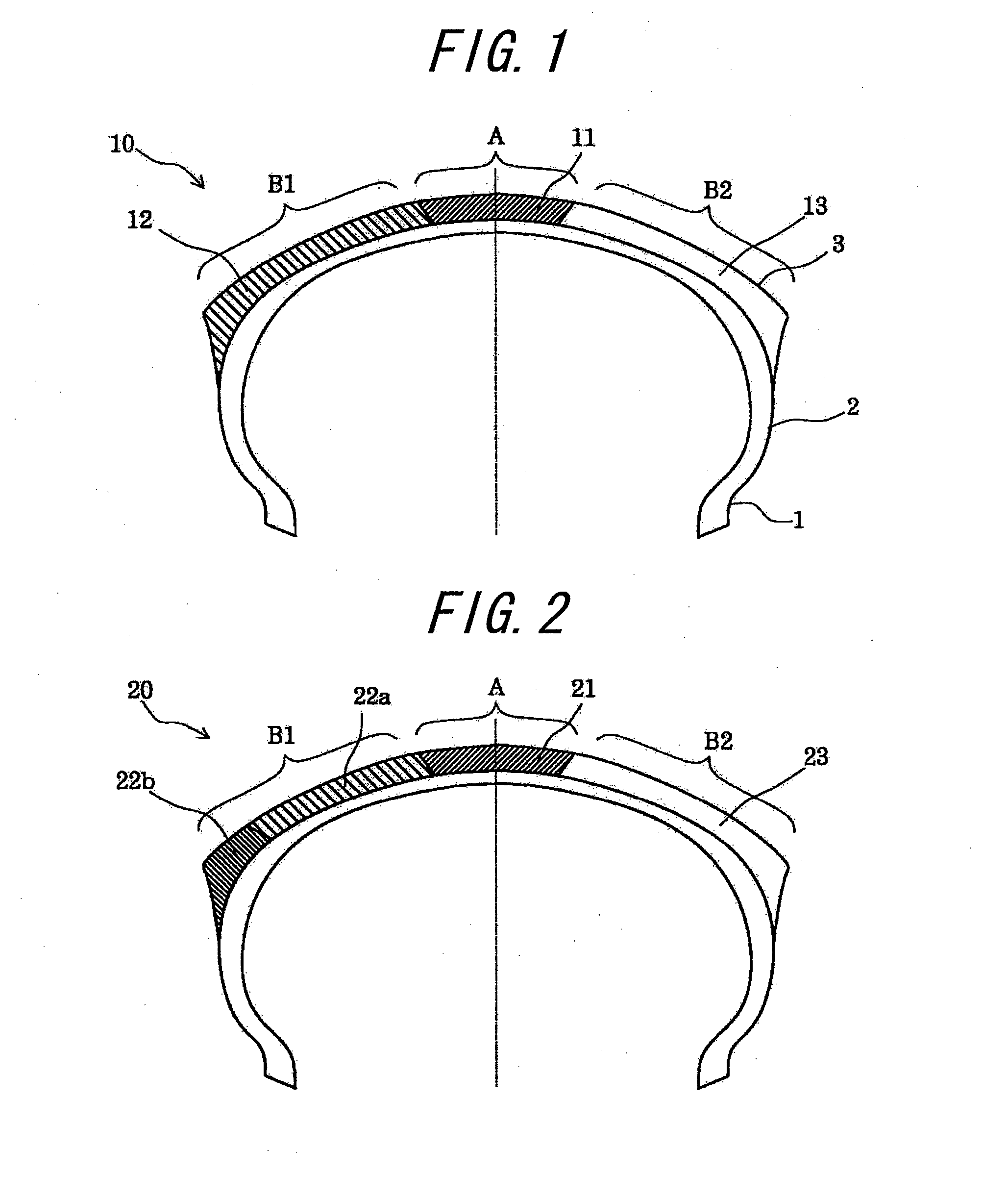 Pneumatic tire for motorcycle