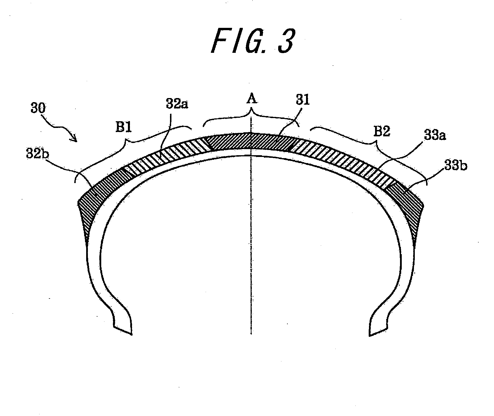 Pneumatic tire for motorcycle