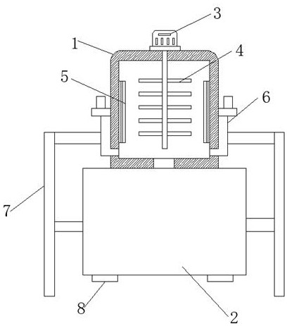 Loading machine torque converter shell pouring system