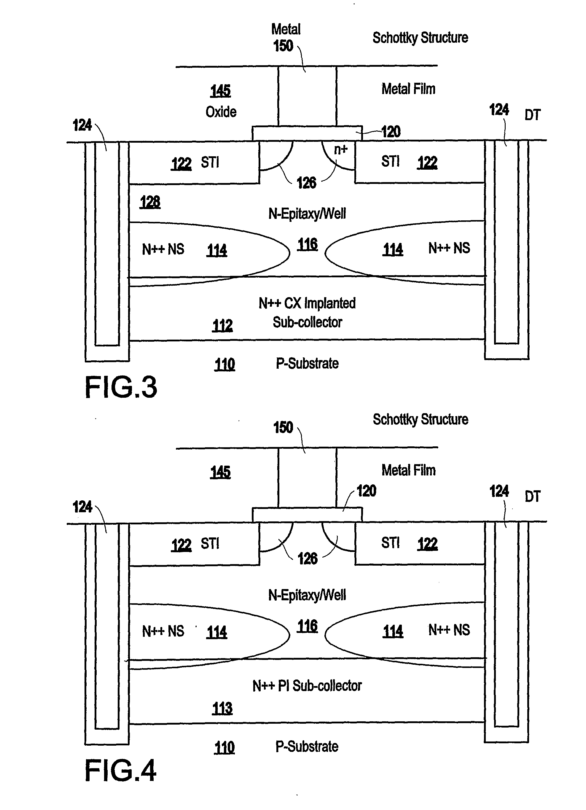 Tuneable semiconductor device