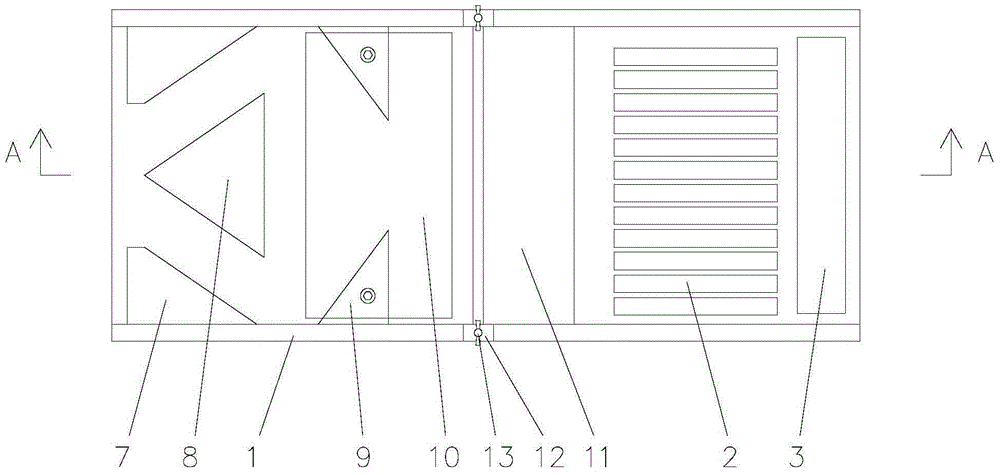 Steel ball evenly feeding and discharging groove