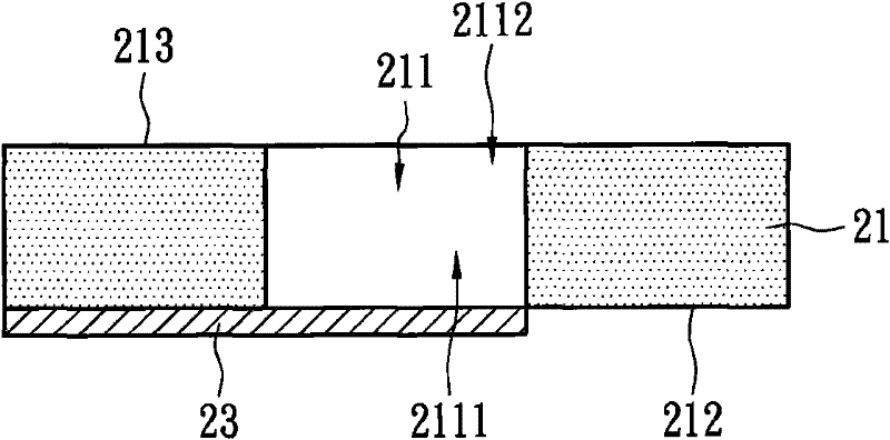 Die size semiconductor element package and manufacturing method thereof