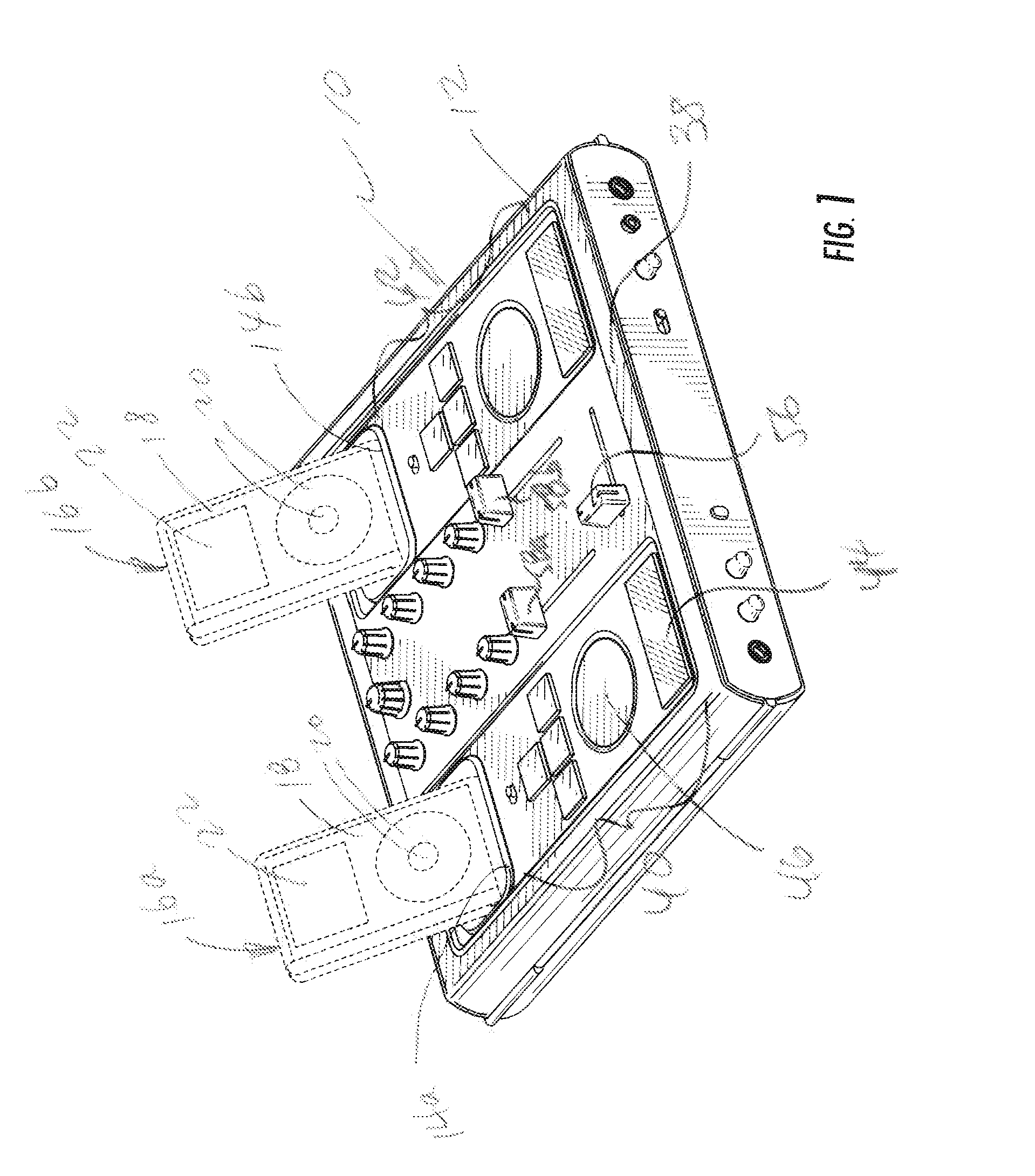 Docking apparatus and mixer for portable media devices