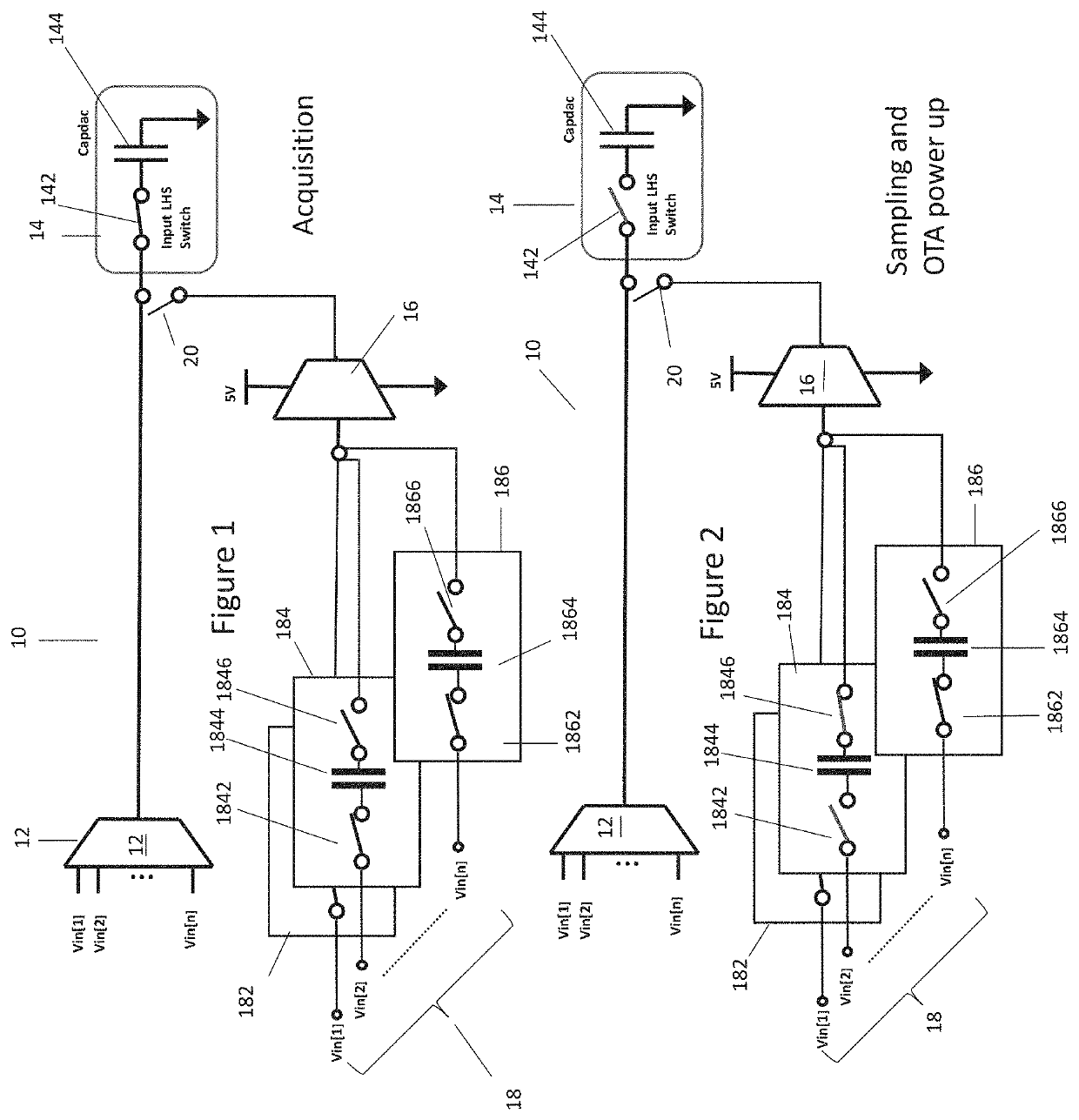 Pre-charging circuitry for multiplexer