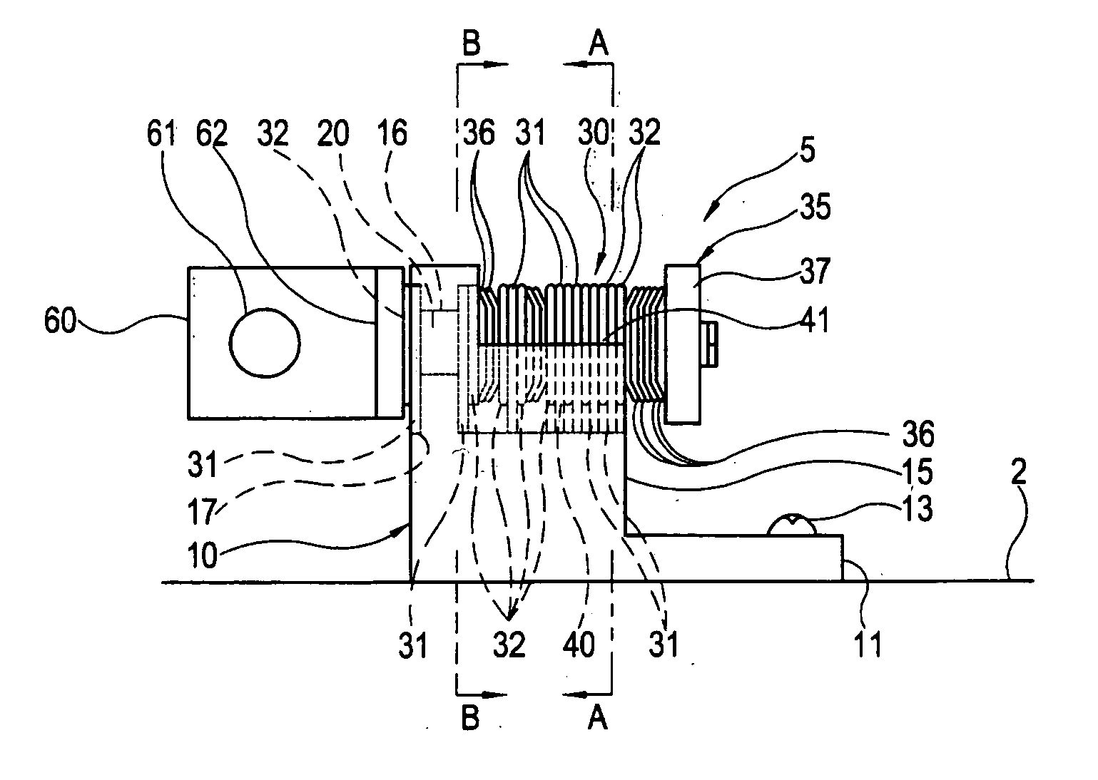 Tilt hinge and electronic apparatus using the same