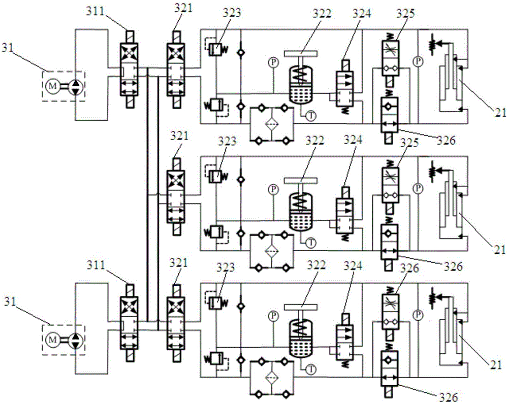 Electromechanical static pressure control system