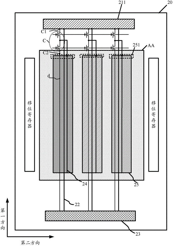 Array substrate, display panel comprising array substrate and display device