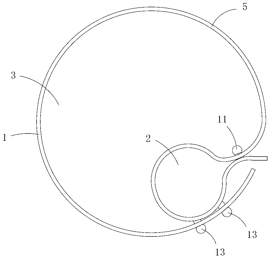 Wired electrical assembly with tie