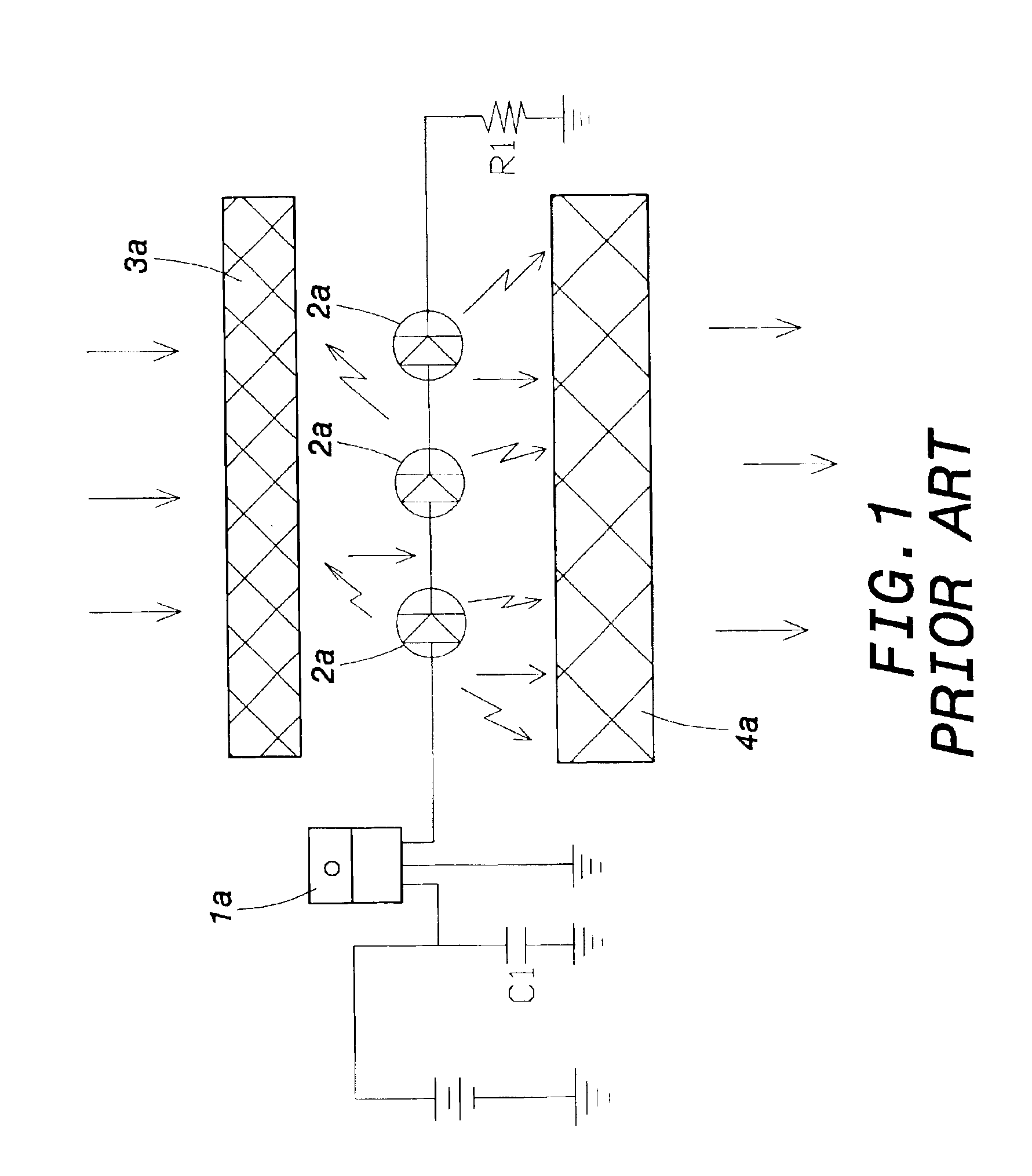 Sterilizing photo catalyst device of air conditioner
