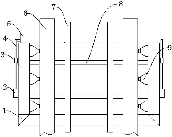 Mud sleeve assisted double-wall steel cofferdam sinking construction method