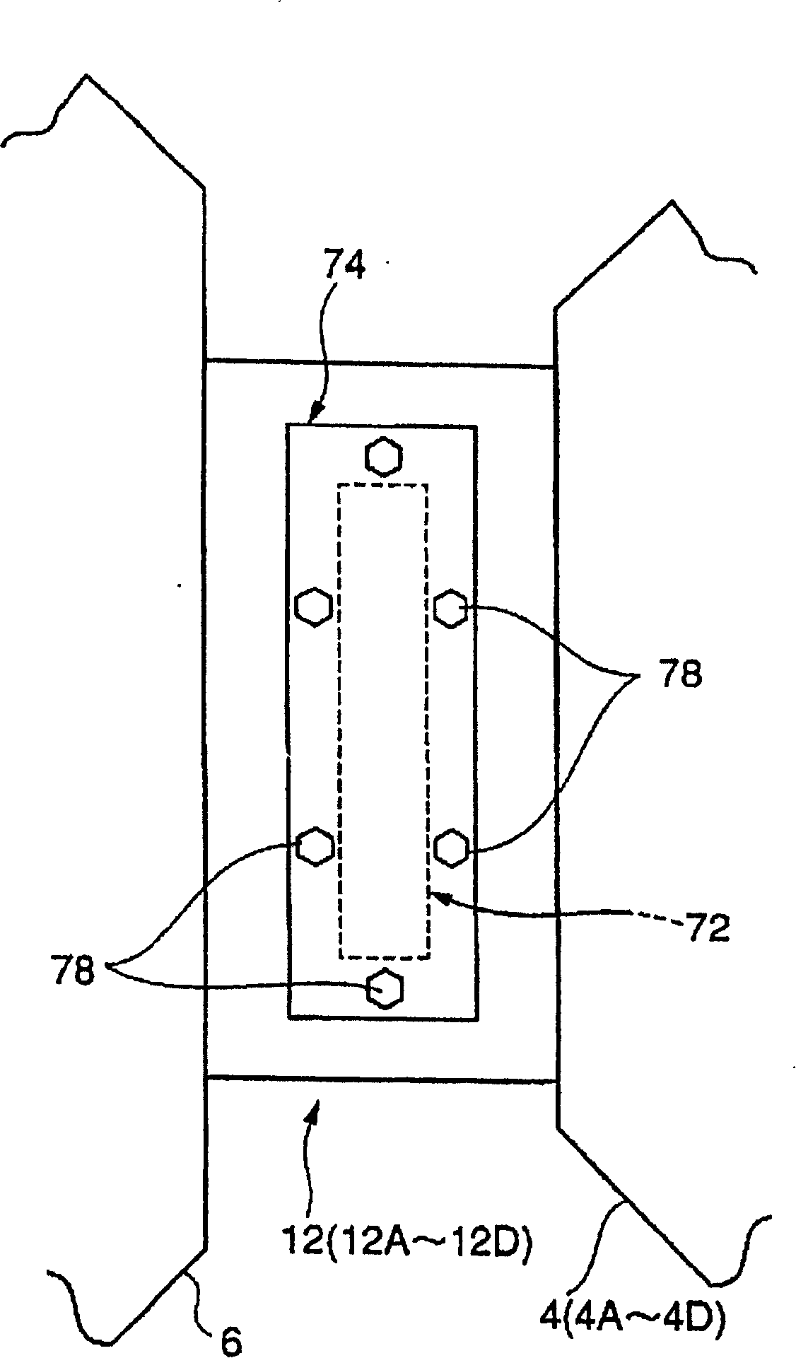 Replacing method of valv device, processing system and sealing components