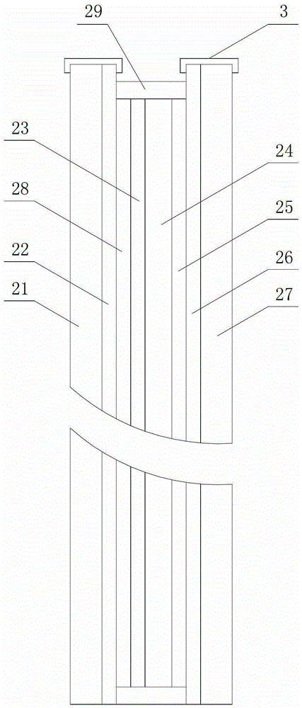 Vehicle front-view intelligent anti-glare device and manufacturing method of the anti-glare mirror