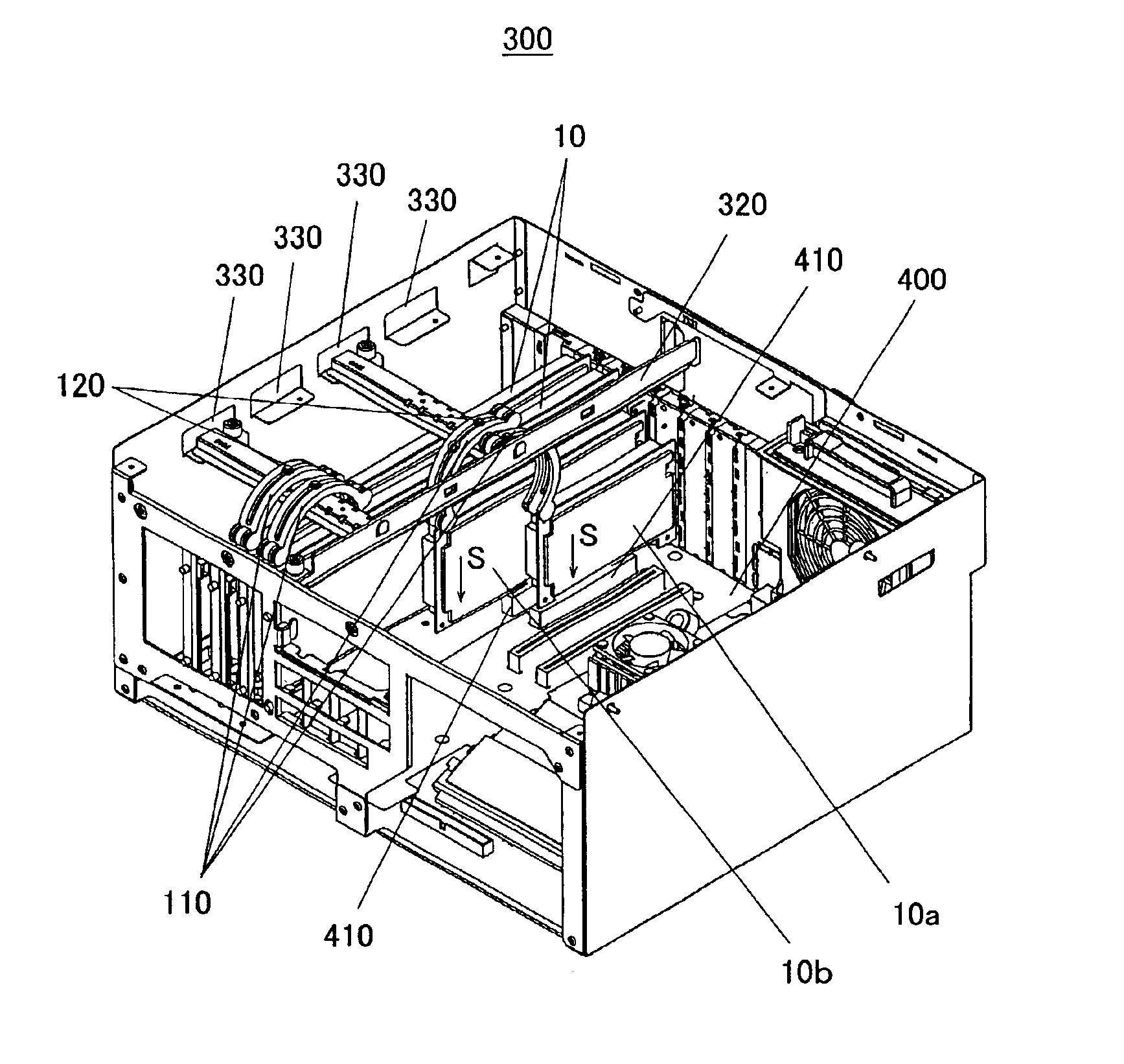 Clamping mechanism for clamping card-shaped electronic component, and electronic apparatus having the same