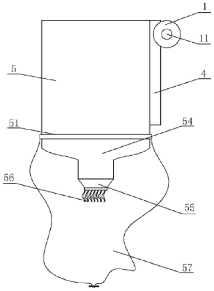 Portable and simple fishing gear and its installation method