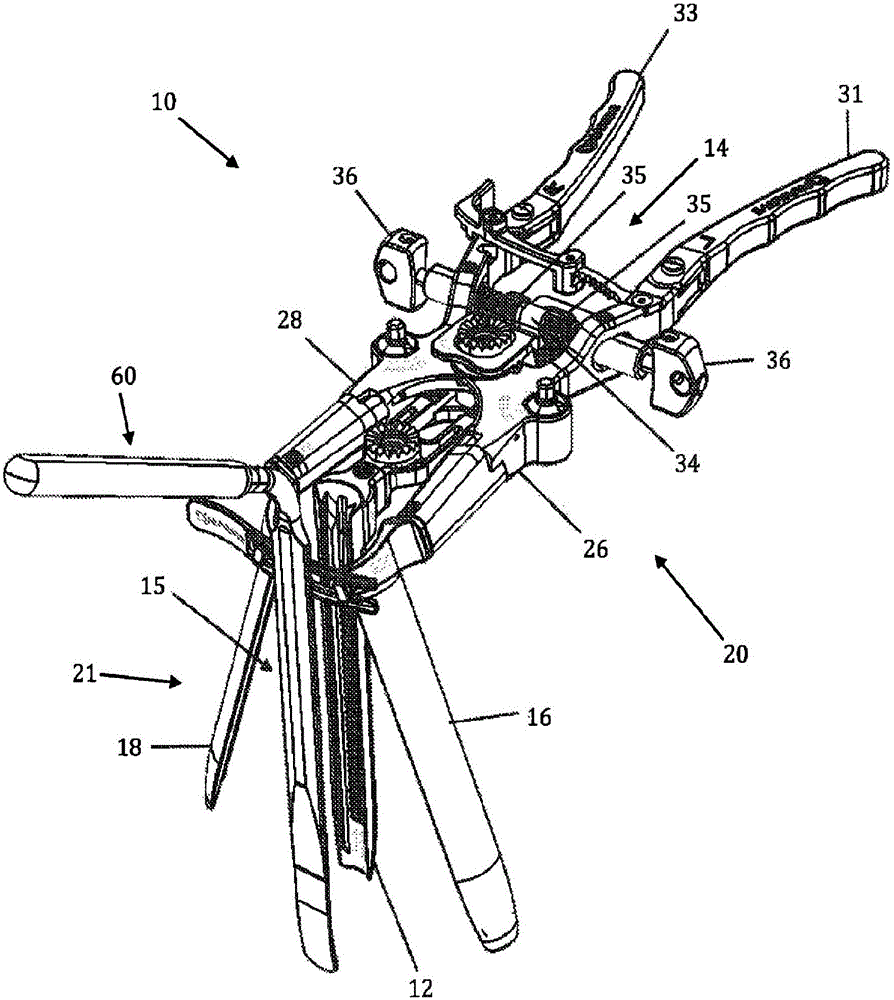 Retractor assembly