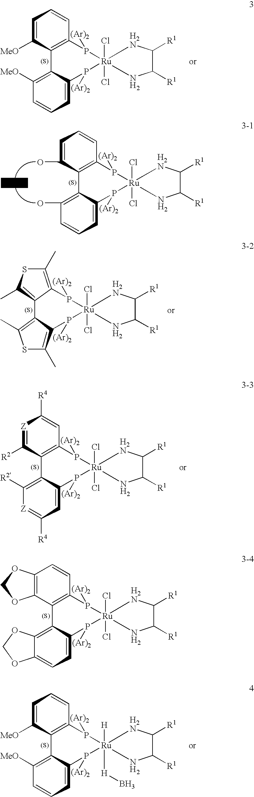 Asymmetric hydrogenation of 1,1,1- trifluoroacetone