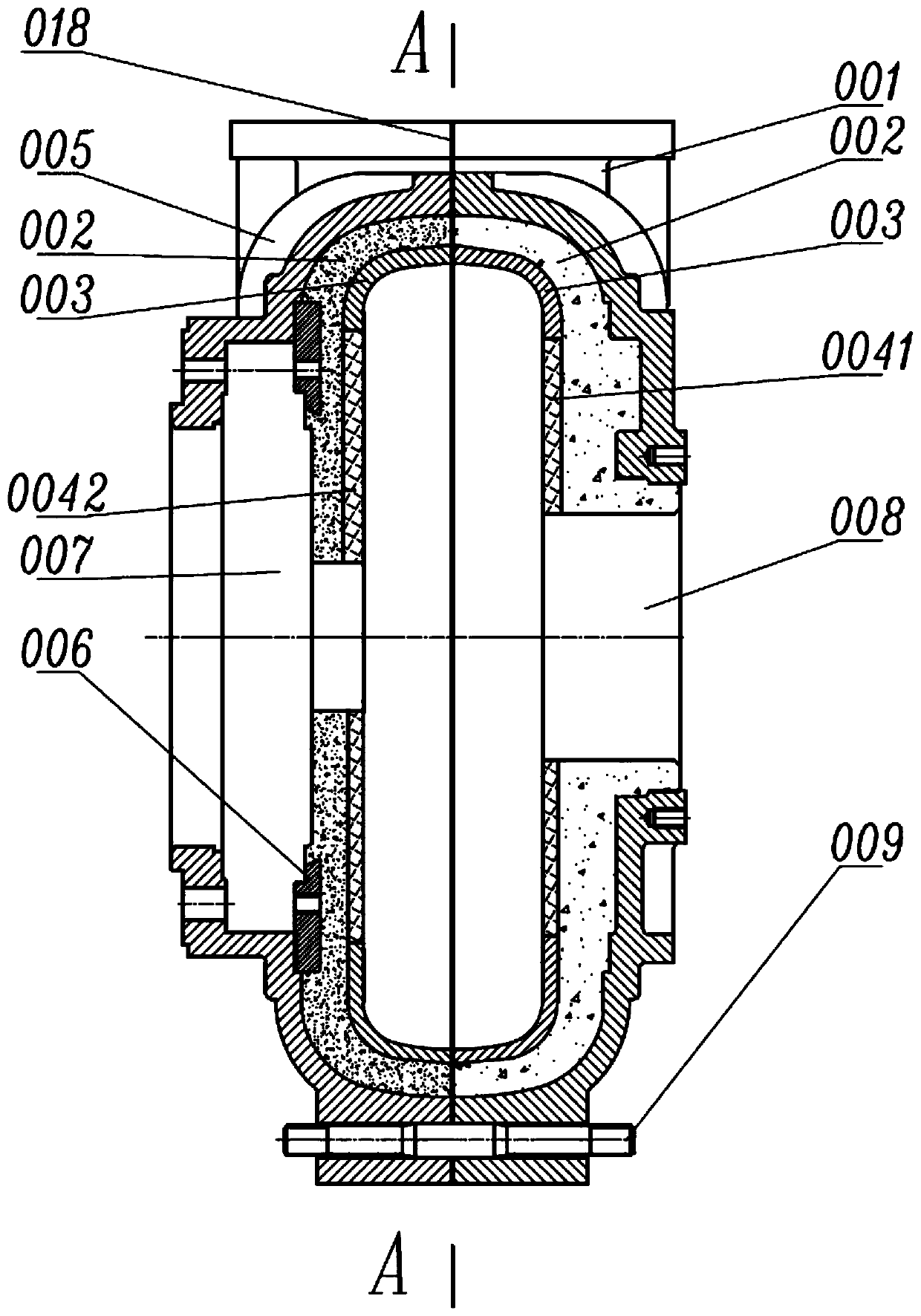 Wear-resistant pump body and manufacturing method thereof