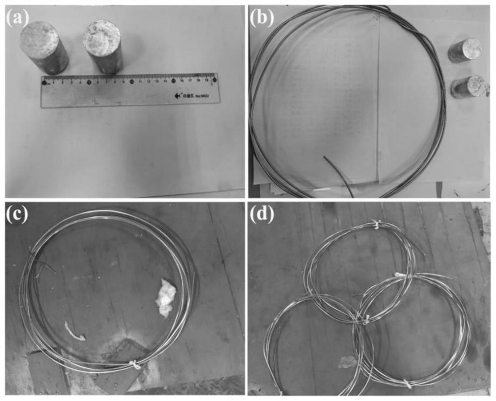 Preparation method of 3 mm Zn-Cu-Ti alloy wire for spraying