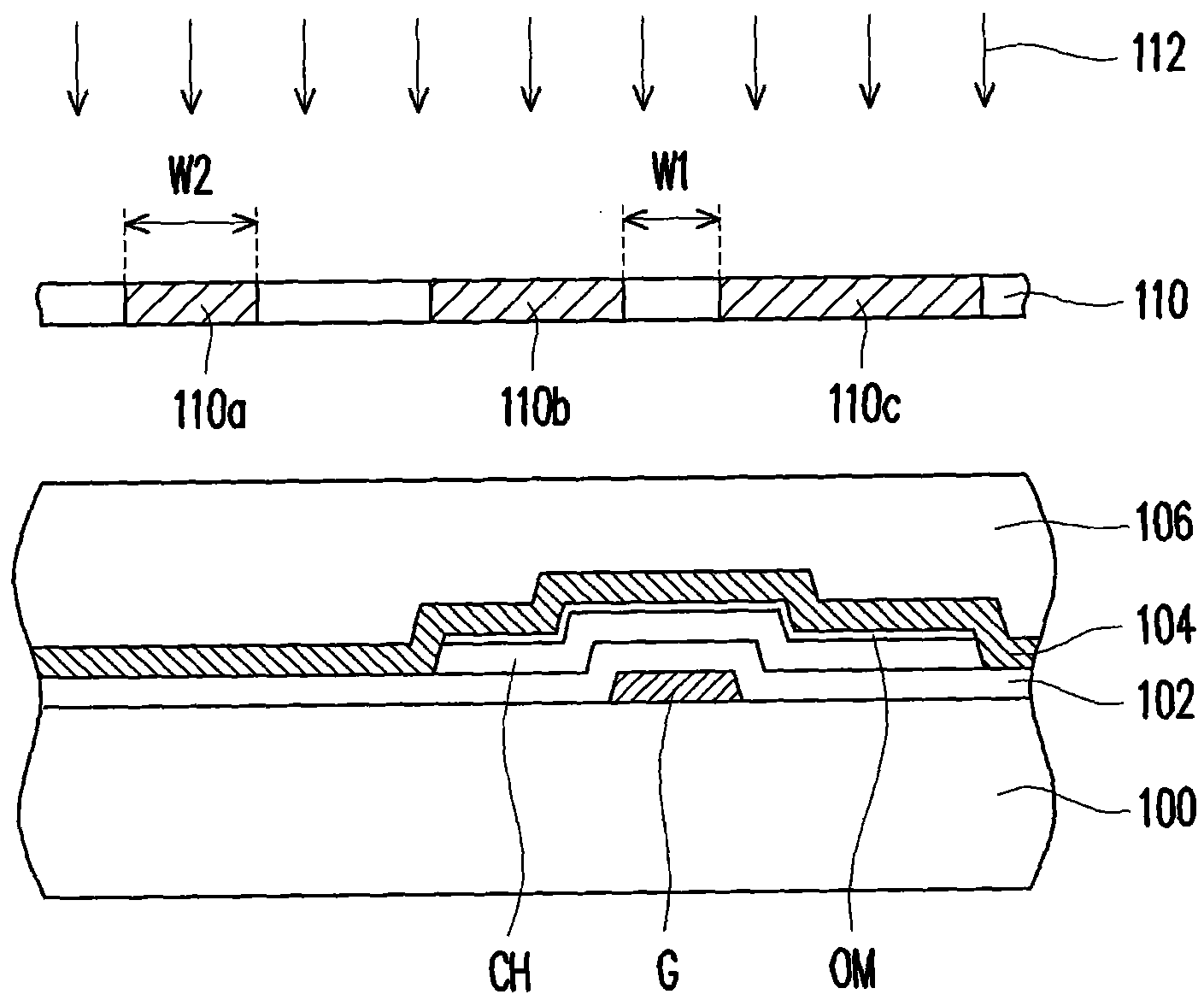 Thin film transistor, production method thereof and pixel structure