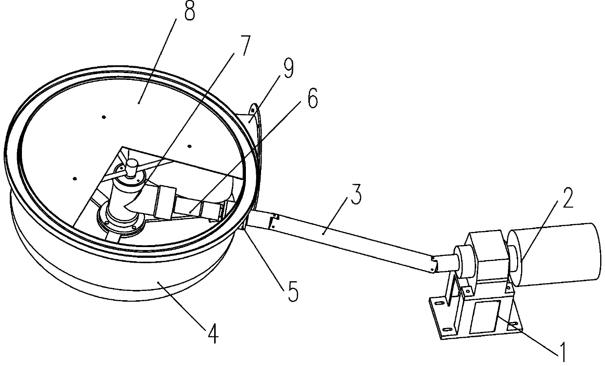 Booster flow guide for fluidized dryer