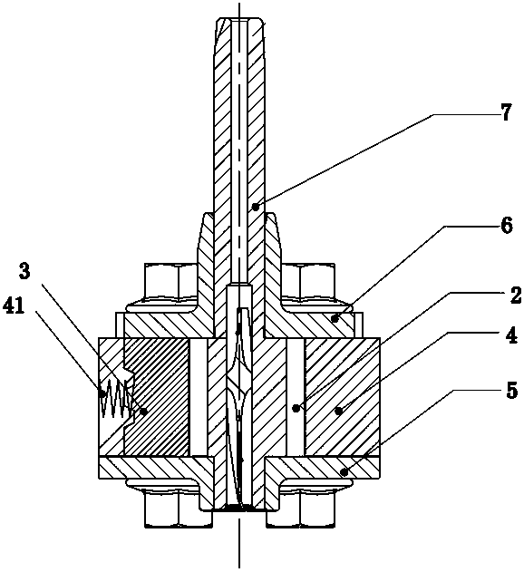 Cylinder assembly for rotating type air conditioner compressor