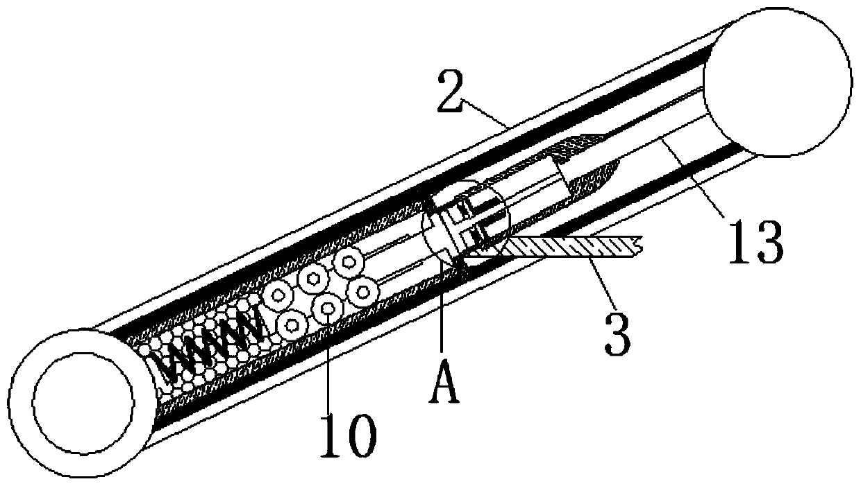 Battery diaphragm manufacturing device based on phase separation method