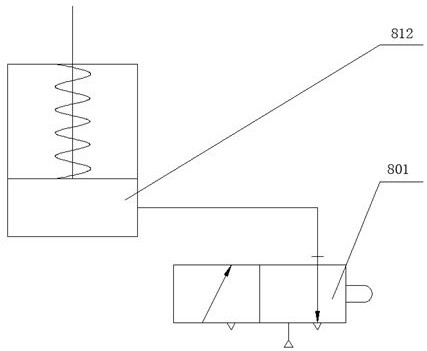 A kind of camellia fruit fresh fruit pneumatic shell breaking device and camellia fruit shell breaking machine using the device