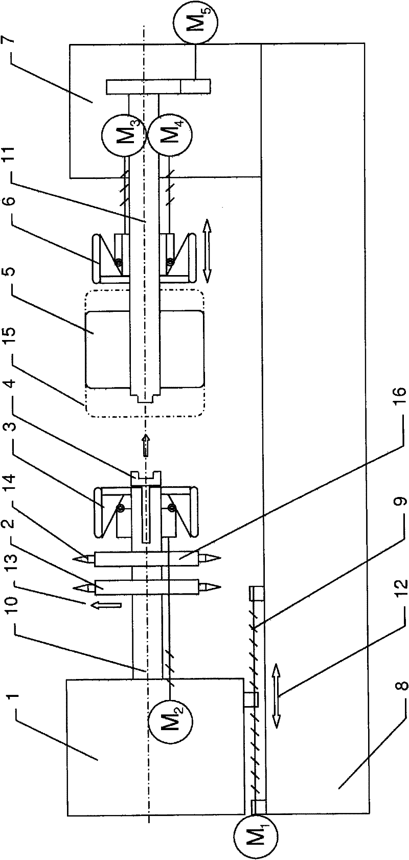 Device for constructing a carcass for a vehicle tire
