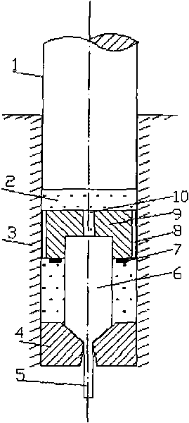 Device for reducing and preventing hydrostatic extrusion breakdown blast-firing damages