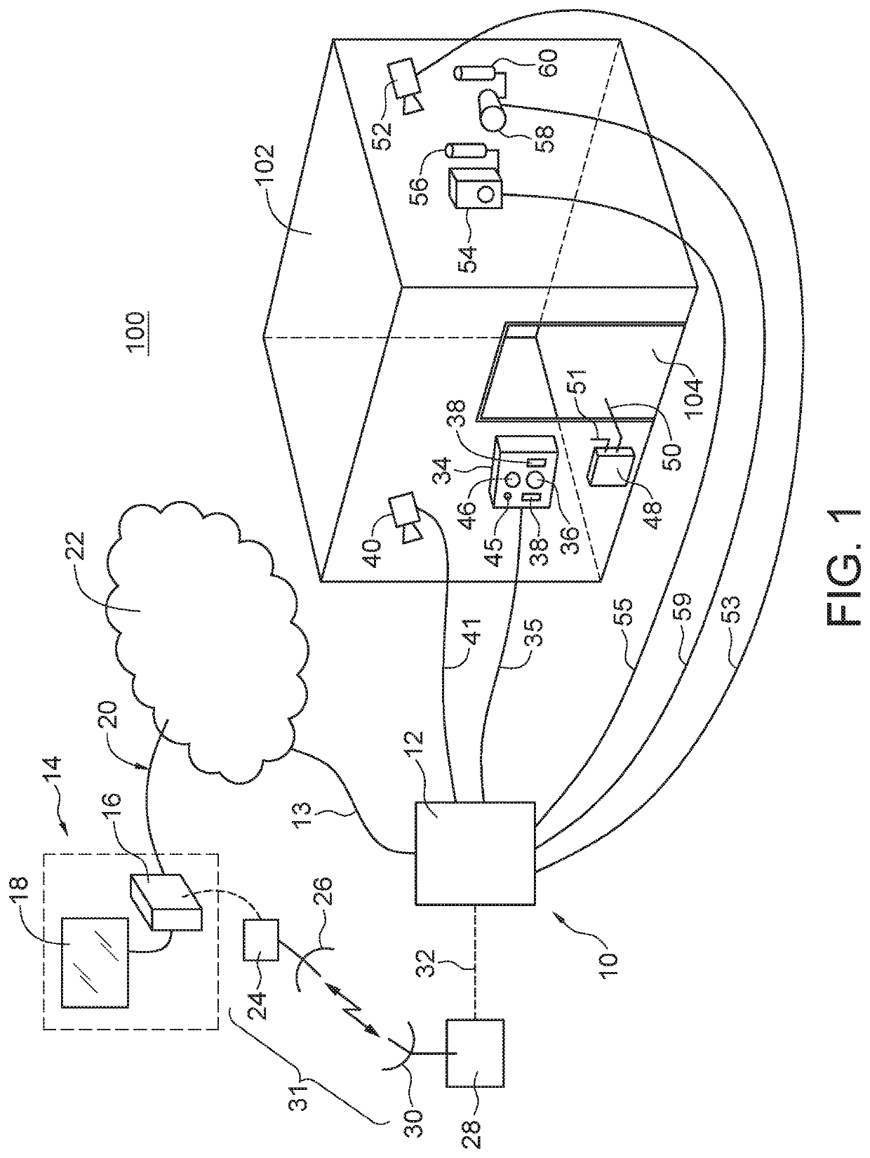 Remote Confined Work Space Monitoring System and Method