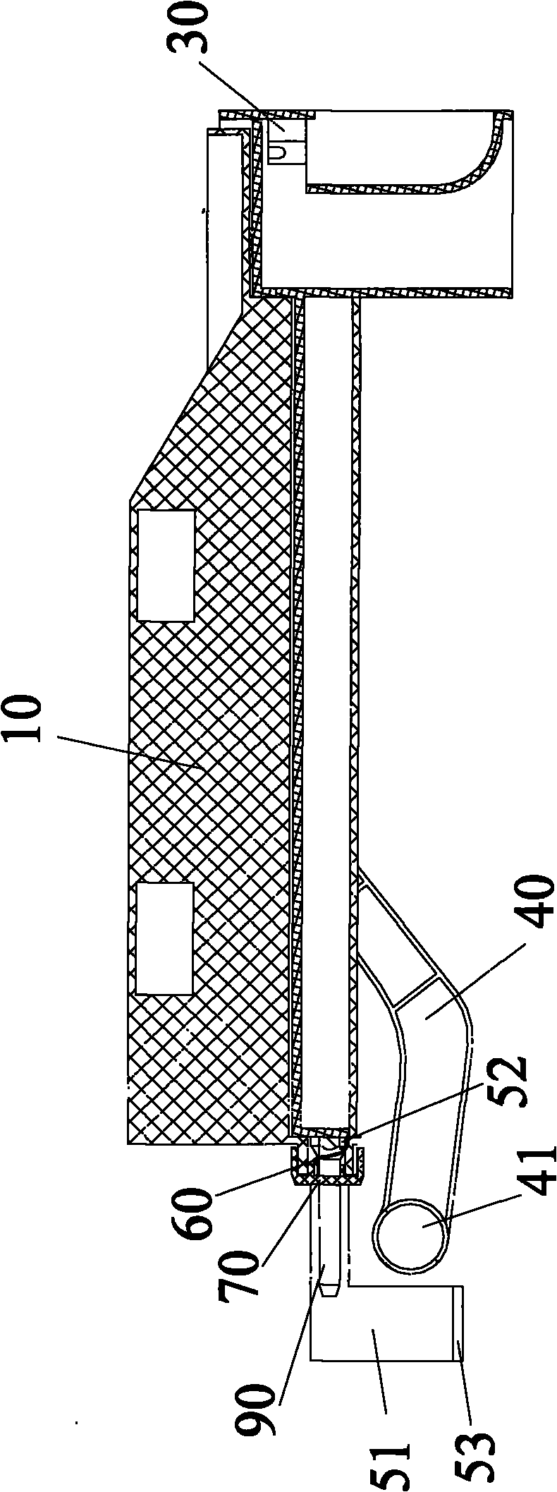 Automatic ice machine and refrigerator with same