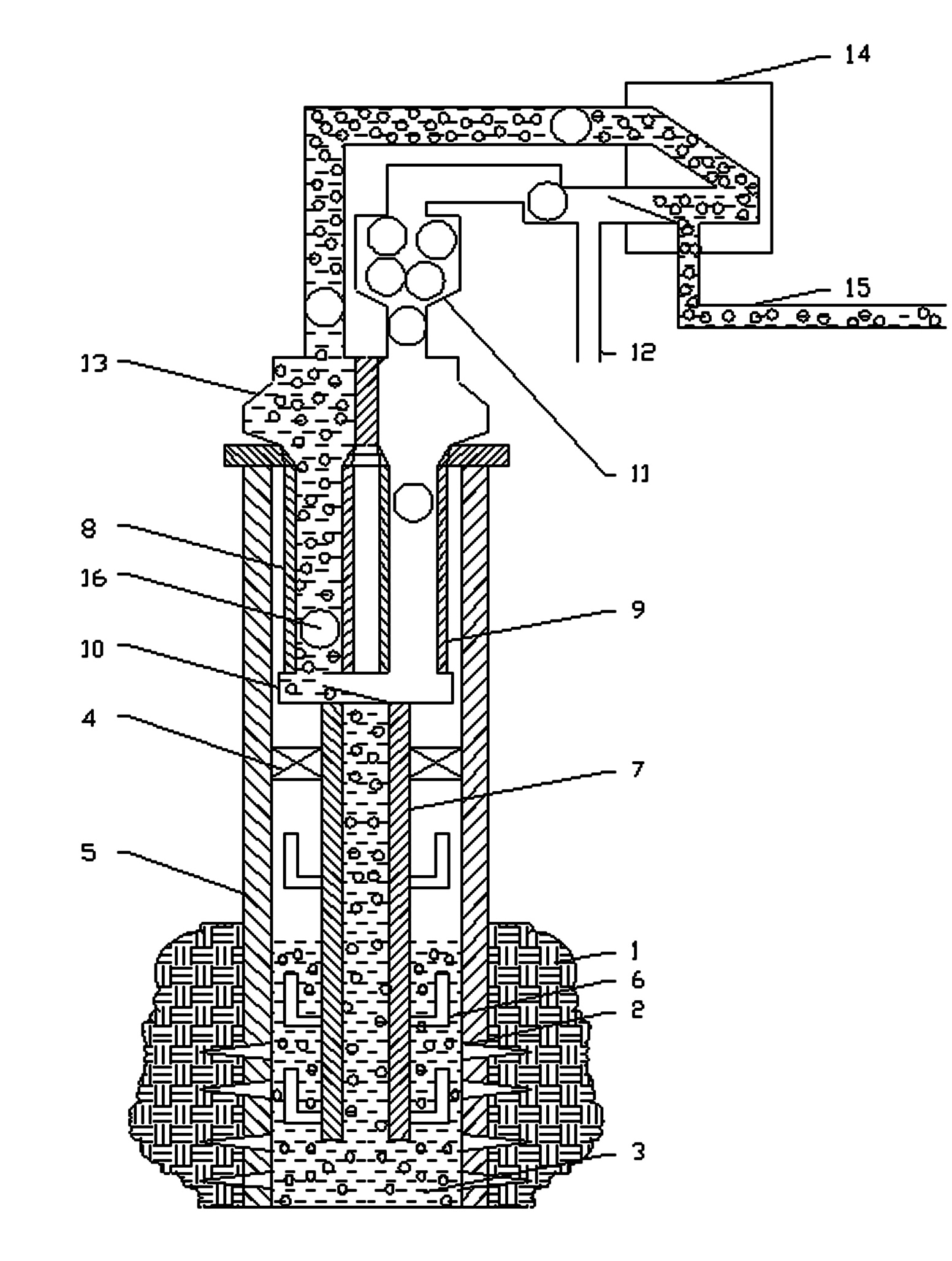 Gas lift method of combined ball plug for drainage and gas production of oil and gas well