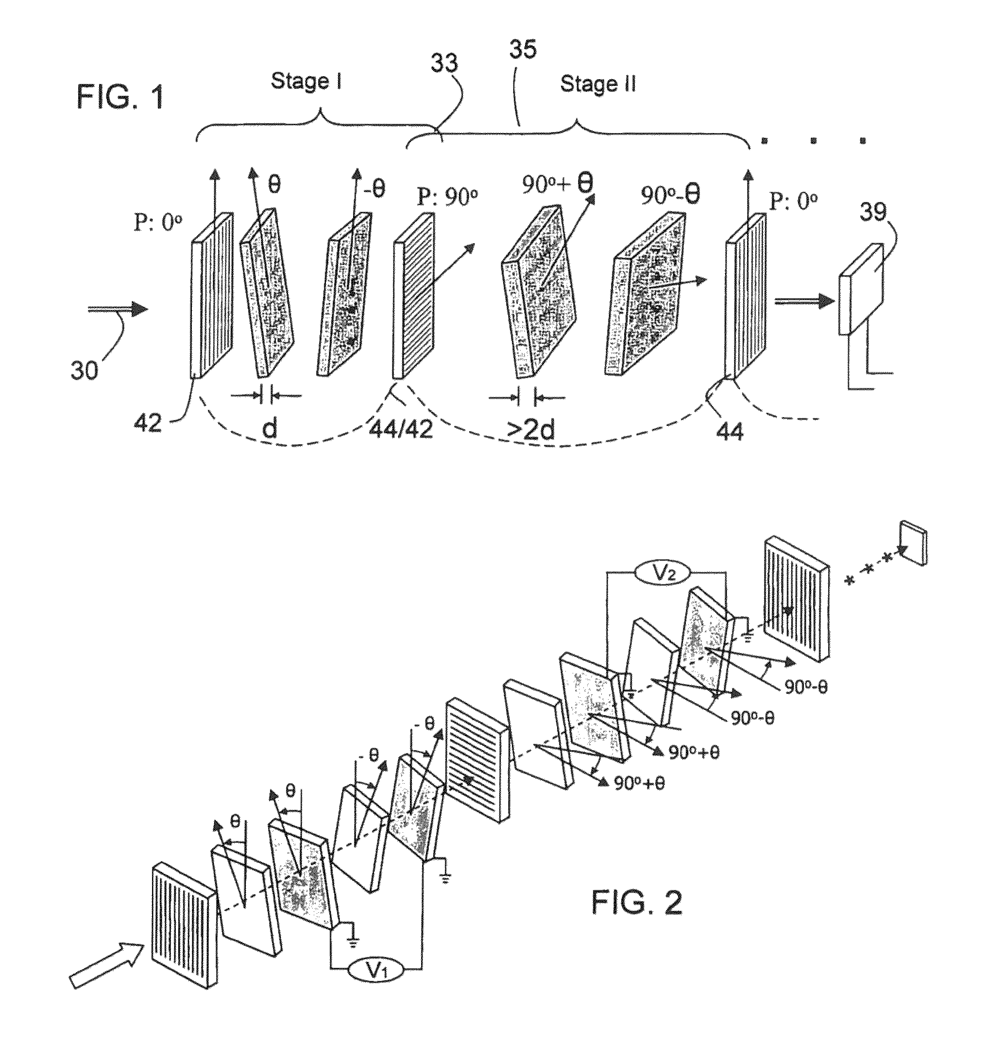 VIS-SNIR multi-conjugate liquid crystal tunable filter