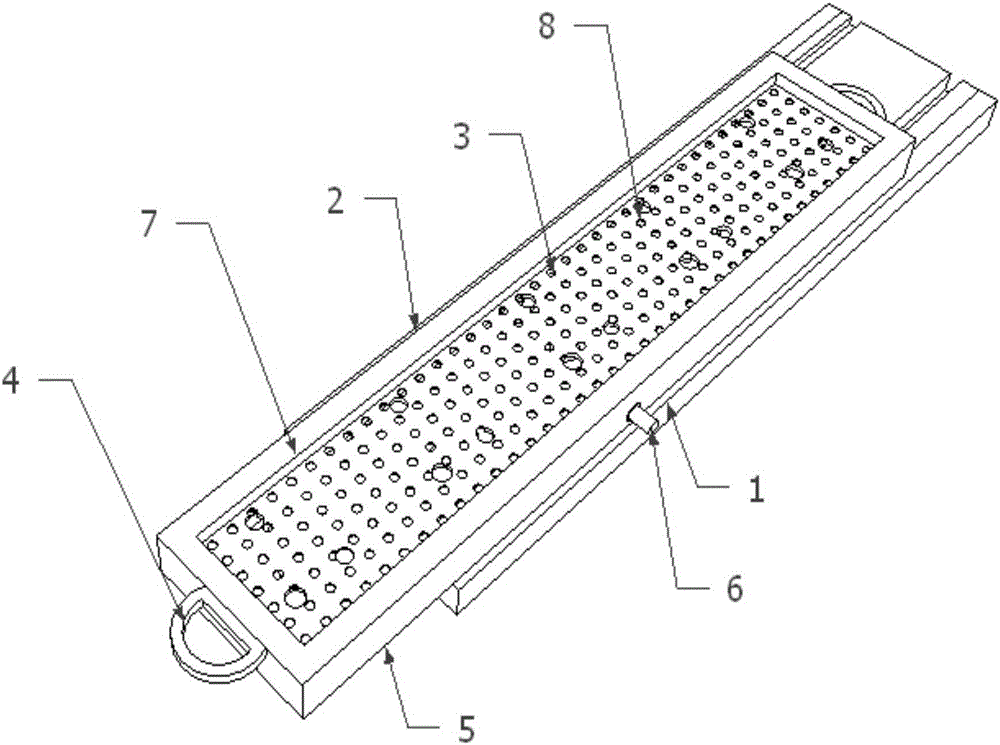 Air-suction type sliding pad printing fixture