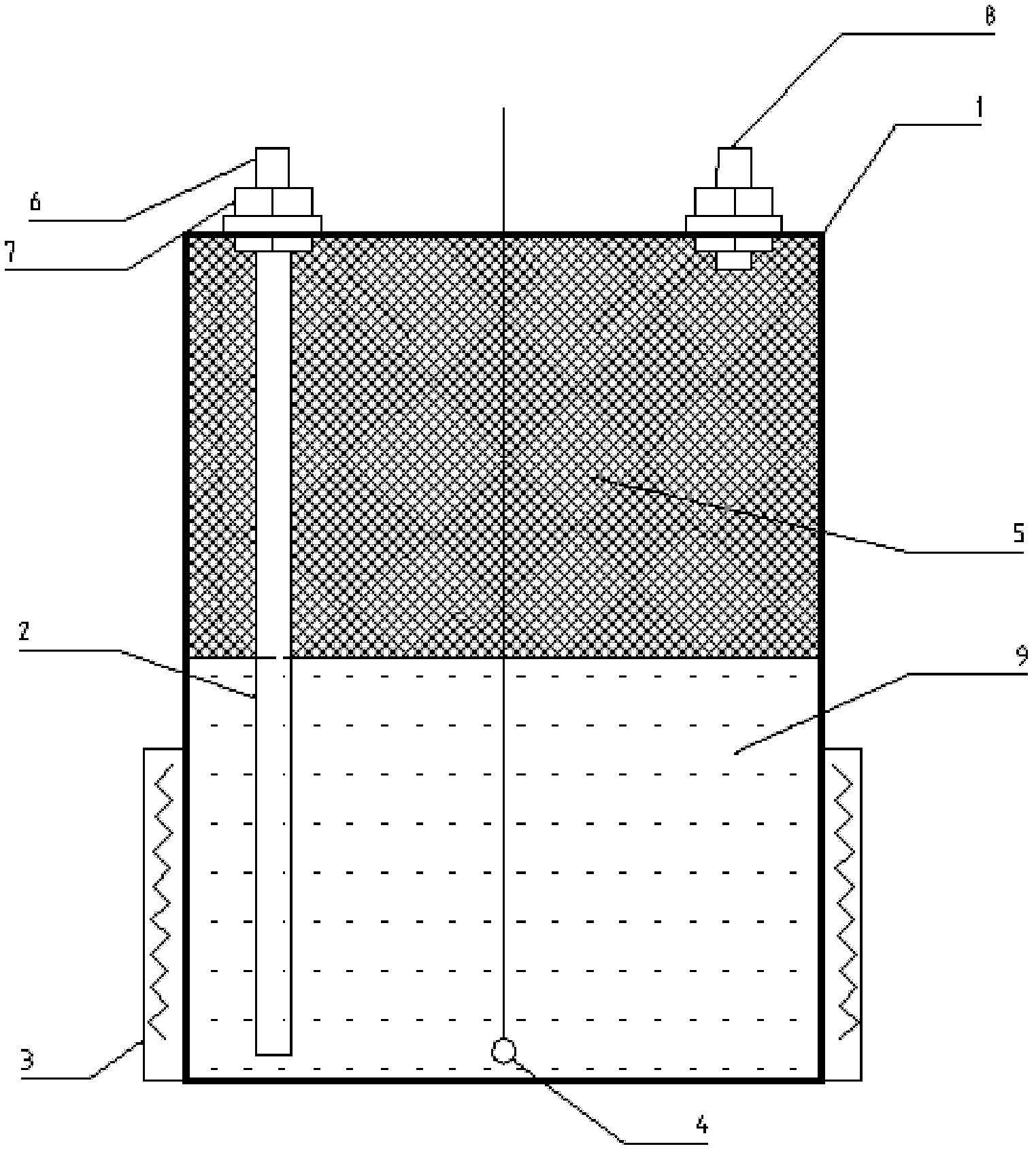 Reaction gas humidifier for proton exchange membrane fuel cell