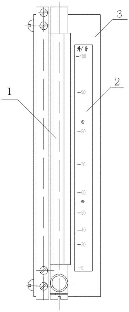 Rotary Scale for Gas Orifice Flow Meters